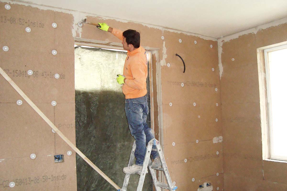 Natural Fiber Wood system installation