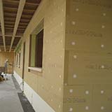 FiberTherm Protect dry Fiber Wood thermal insulating wall system