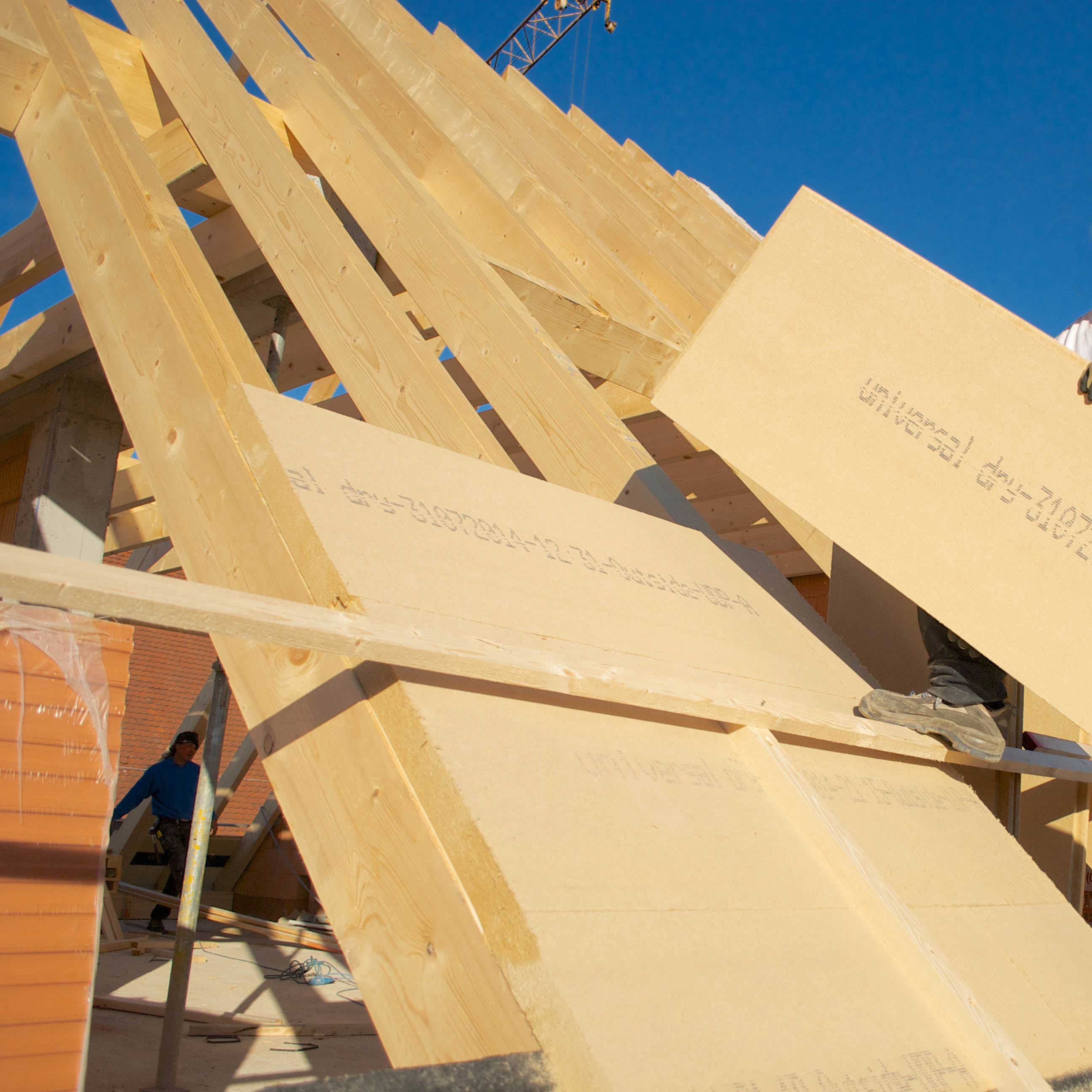 Fiber Wood FiberTherm Universal dry panels installation