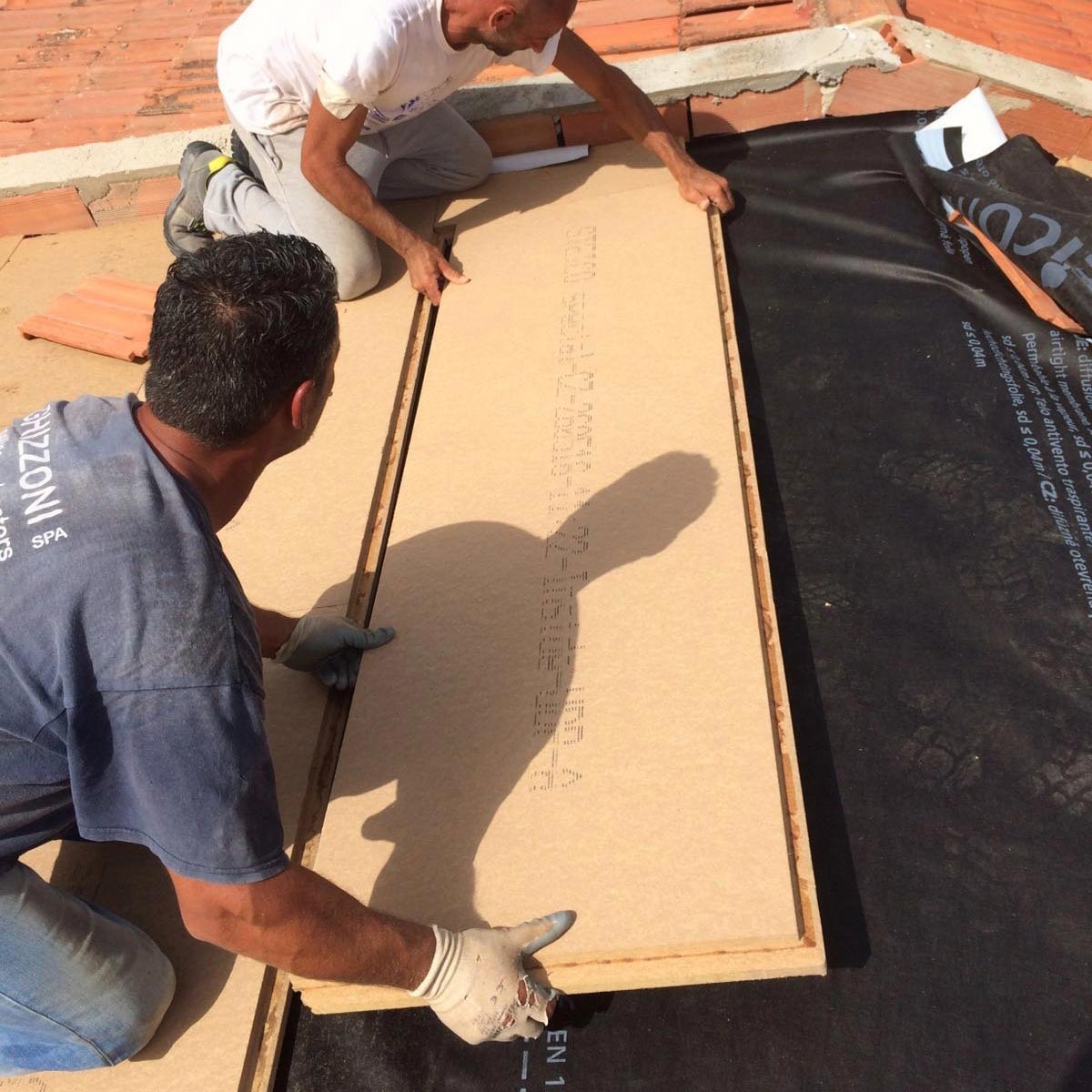 Fiber Wood FiberTherm Special dry for roof renovation